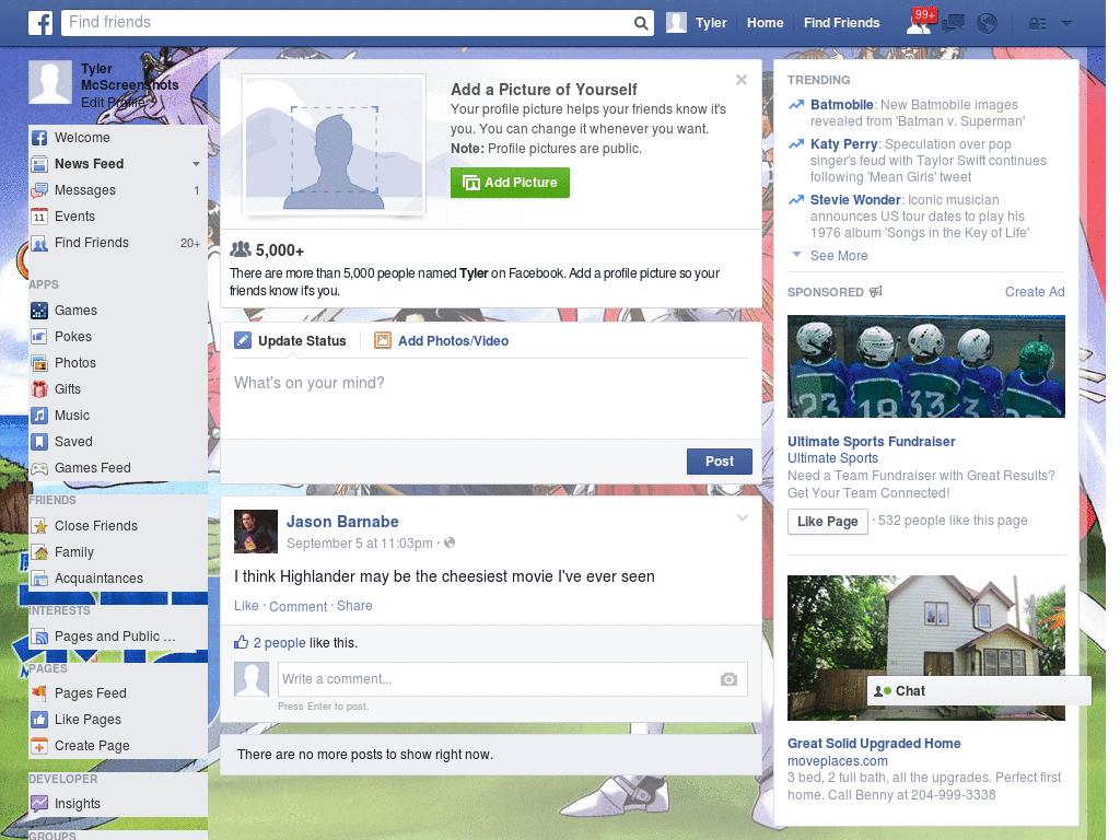 Smart Facebook Skin (361)