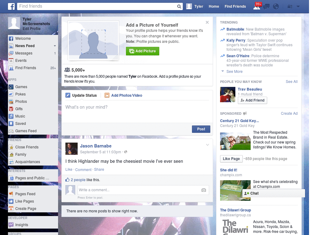 Extraordinary Facebook Skin (370)