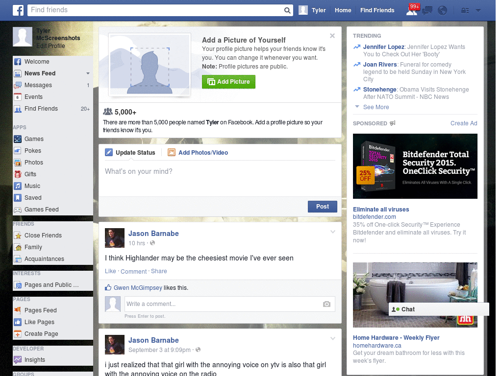 Enjoy Facebook Skin (386)