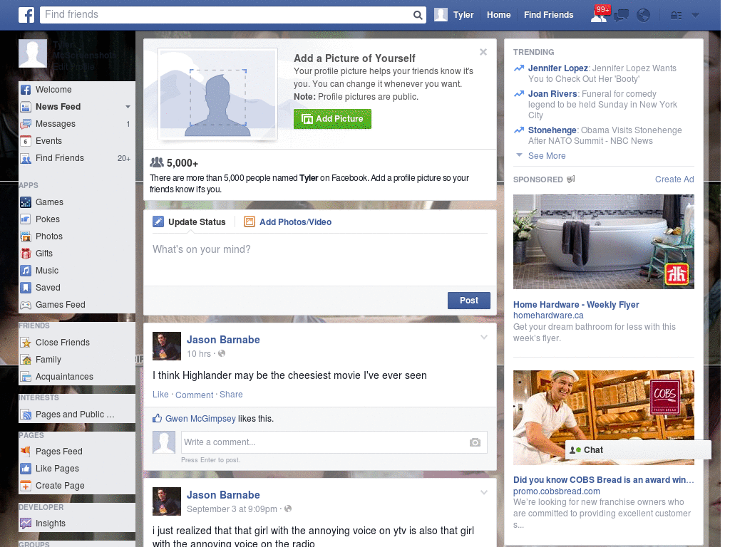 Smart Facebook Skin (405)