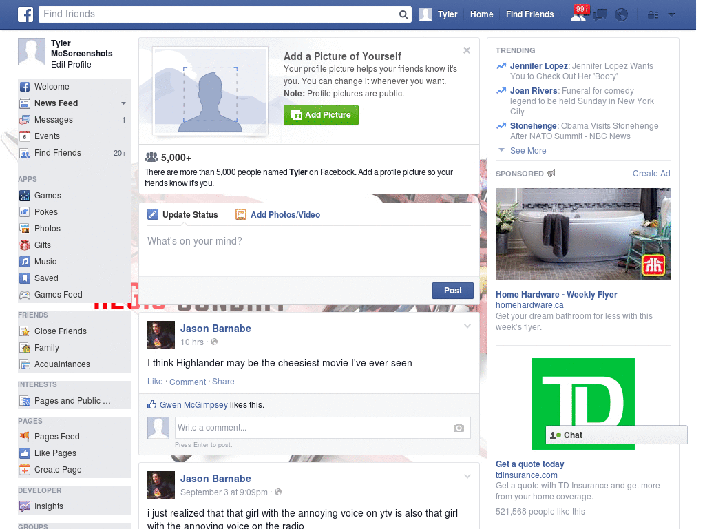 Cool Facebook Skin (410)