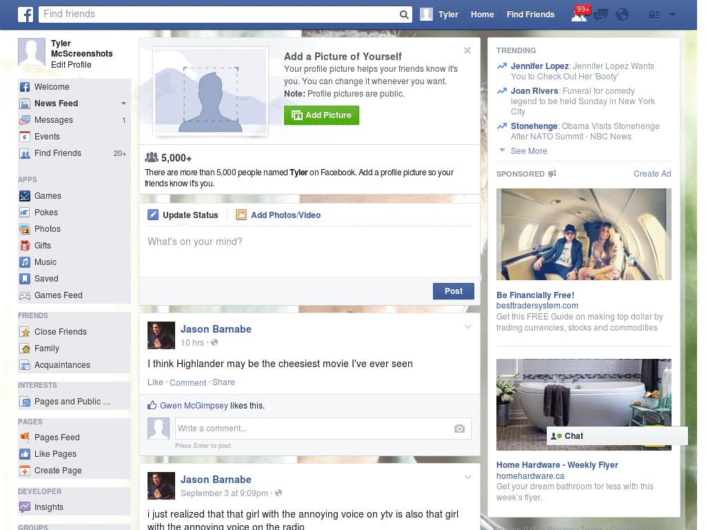 Enjoy Facebook Skin (415)