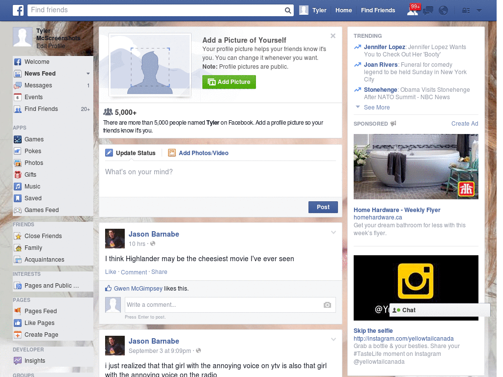 Smart Facebook Skin (416)