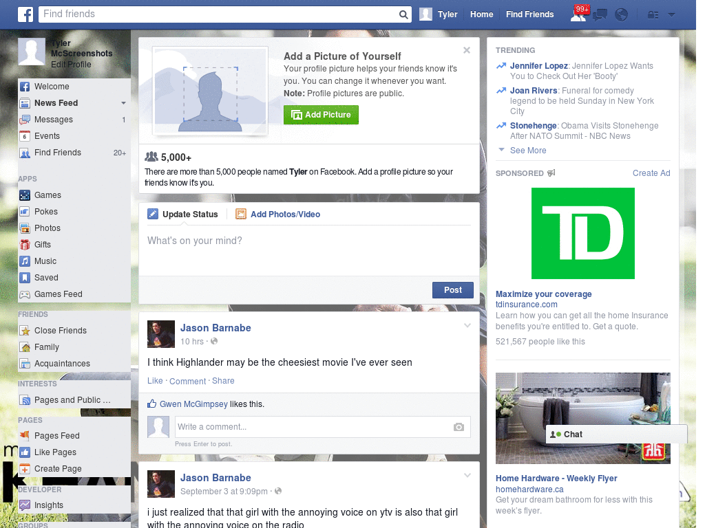 Cool Facebook Skin (422)