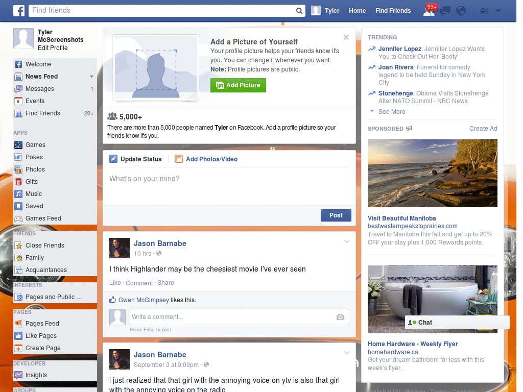 Cool Facebook Skin (438)