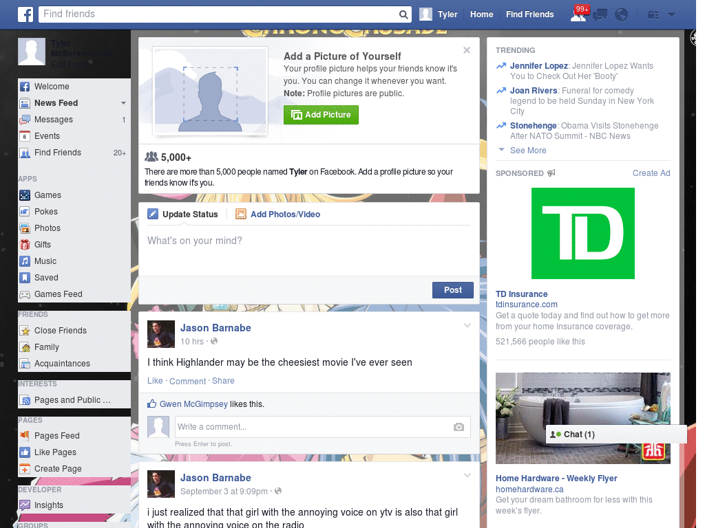 Cool Facebook Skin (449)