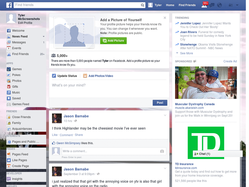 Transparant Facebook Skin (452)