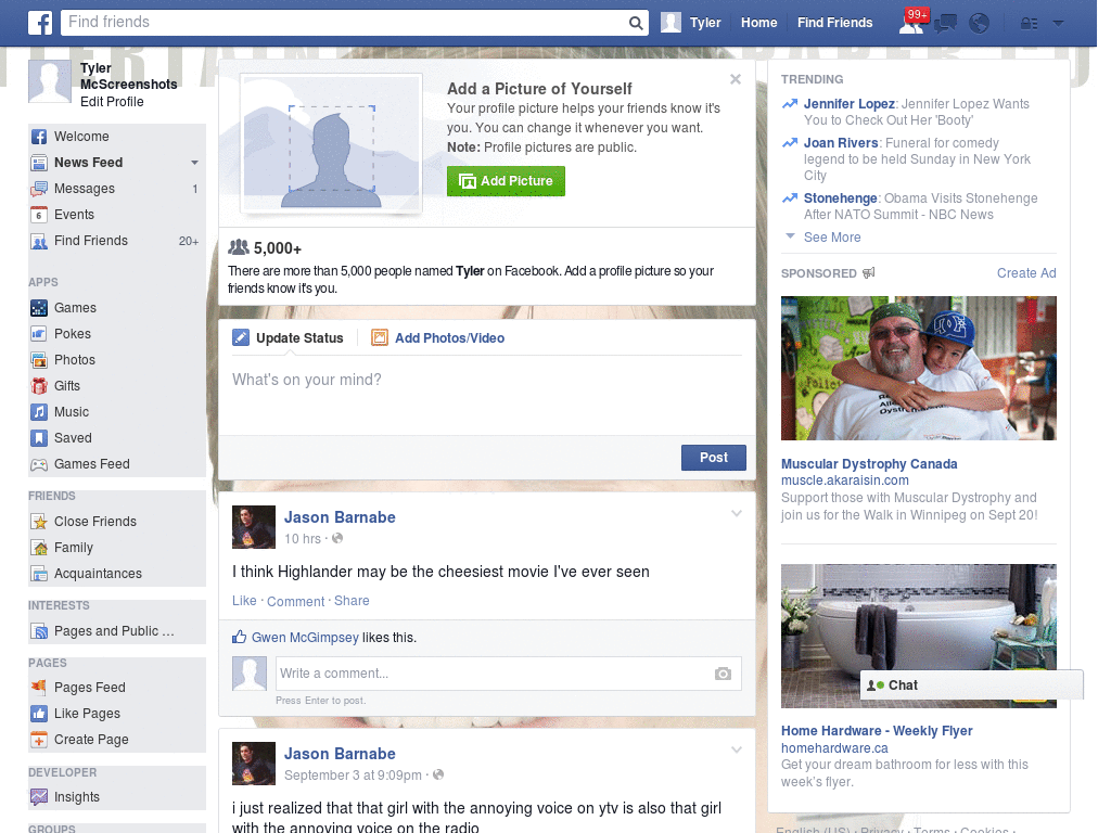 Excelent Facebook Skin (463)