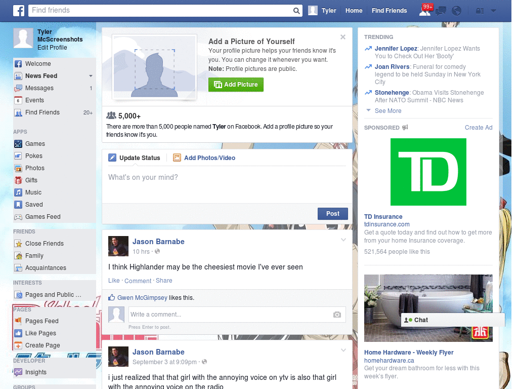 Beautiful Facebook Skin (466)