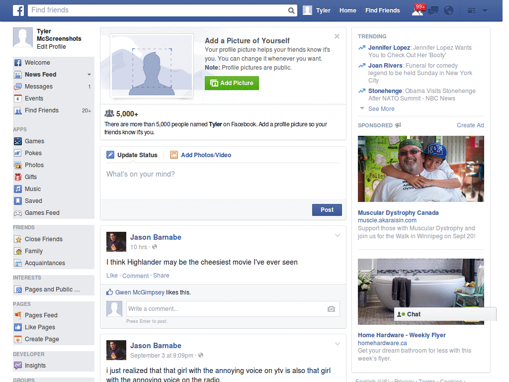 Nice Facebook Skin (471)