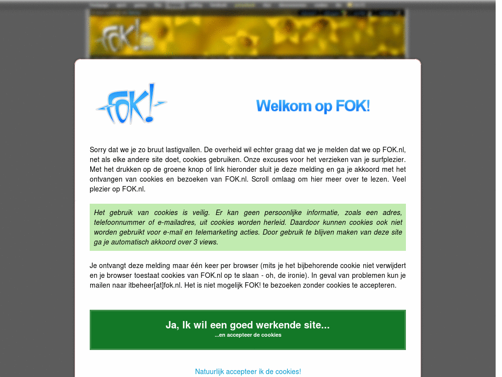 FOK!forum - de nieuwe layout