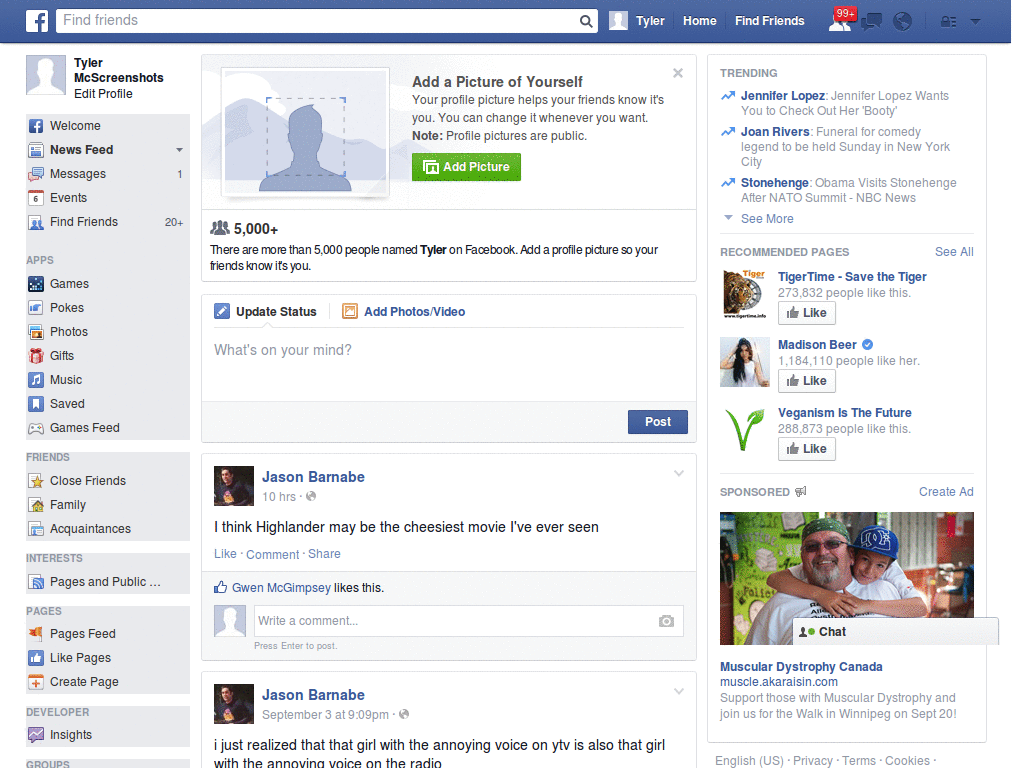 Owesome Facebook Skin (505)