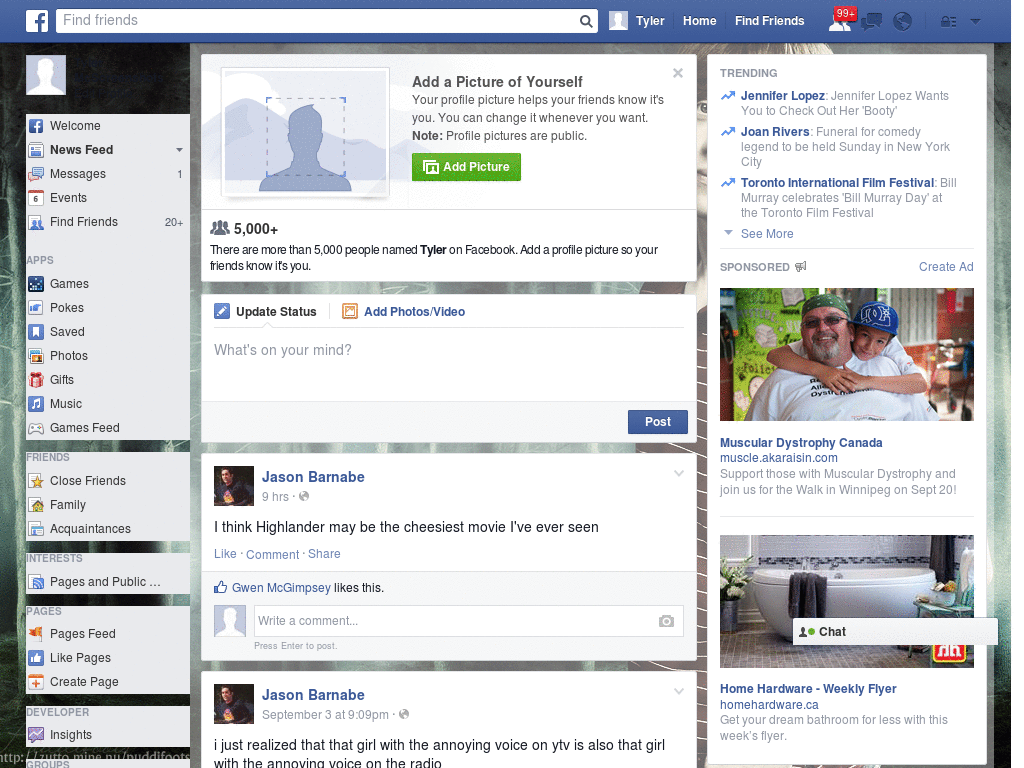 Extraordinary Facebook Skin (516)