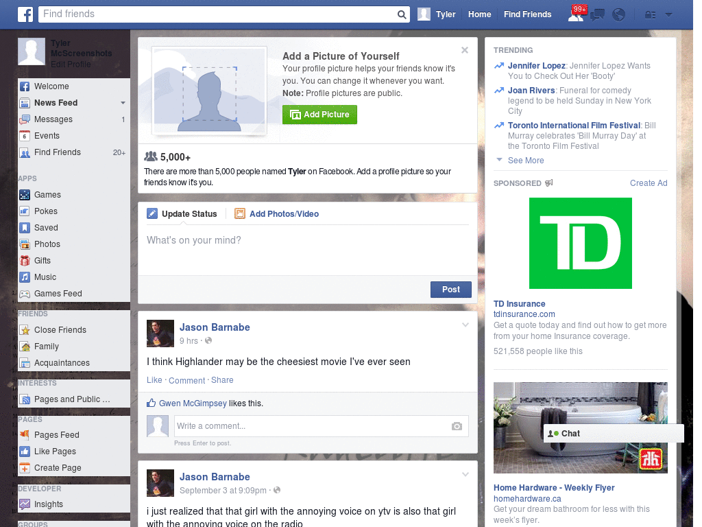 Free Facebook Skin (518)