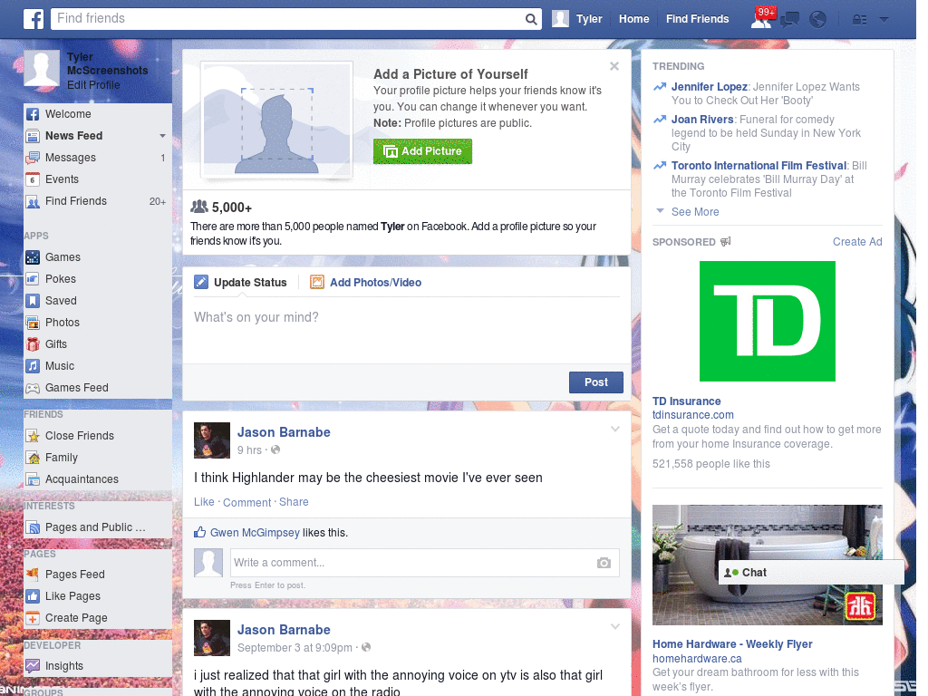 Free Facebook Skin (519)