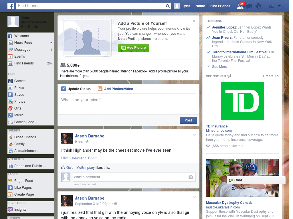 Cool Facebook Skin (520)