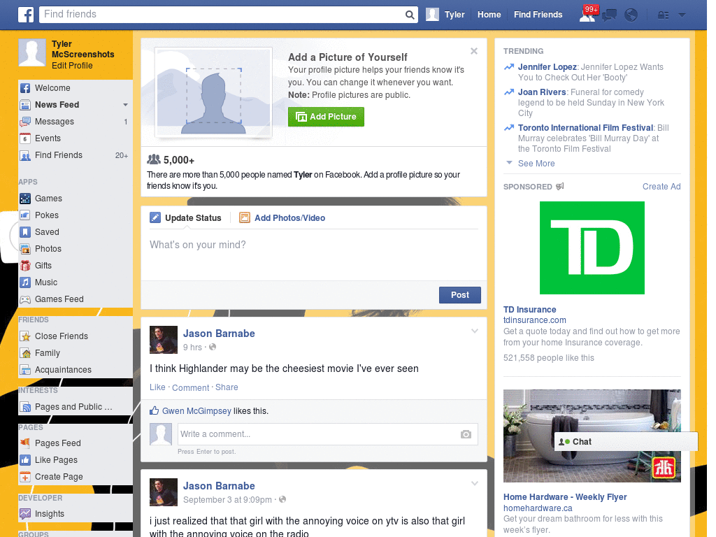 Beautiful Facebook Skin (521)