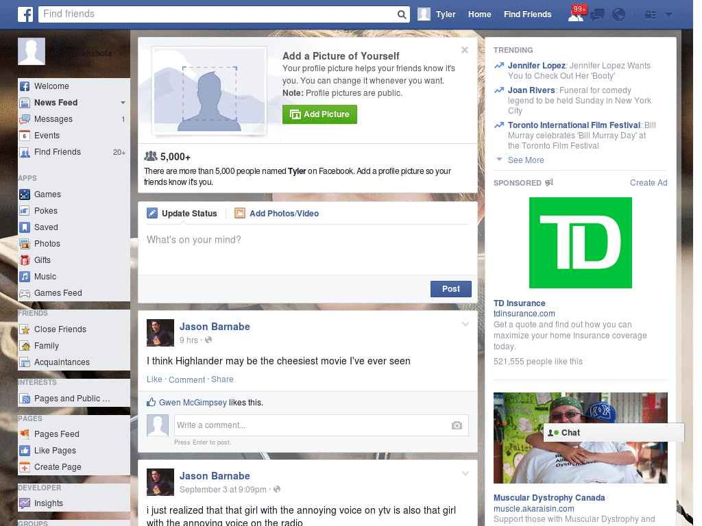 Wow Facebook Skin (542)