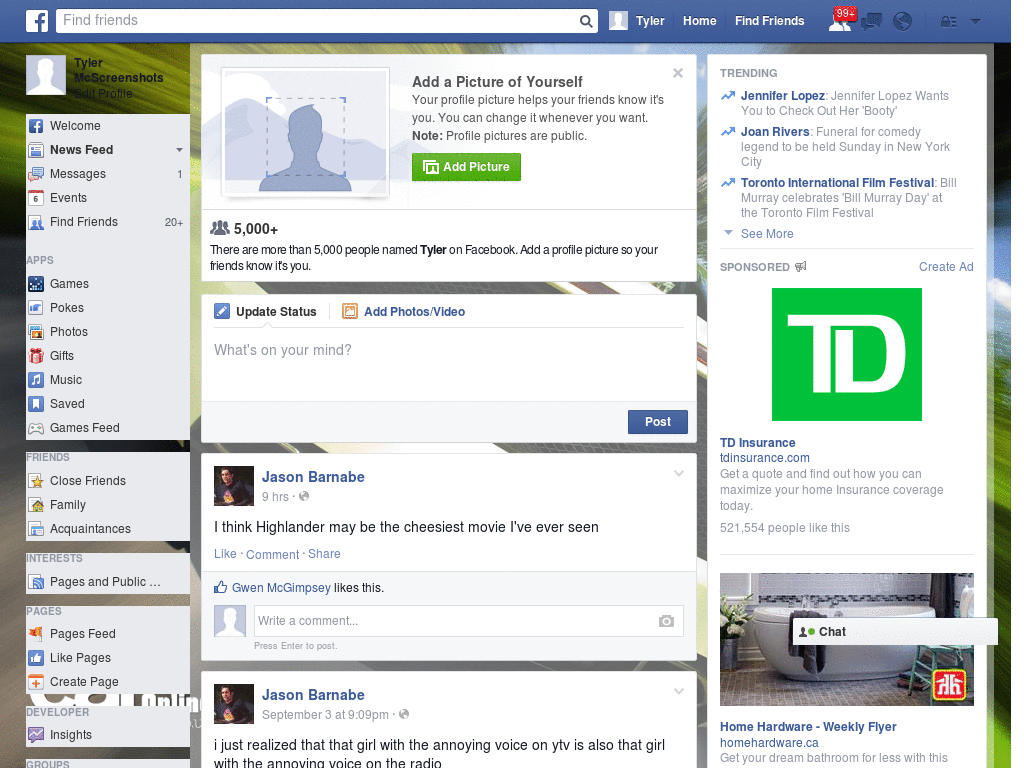 Enjoy Facebook Skin (556)