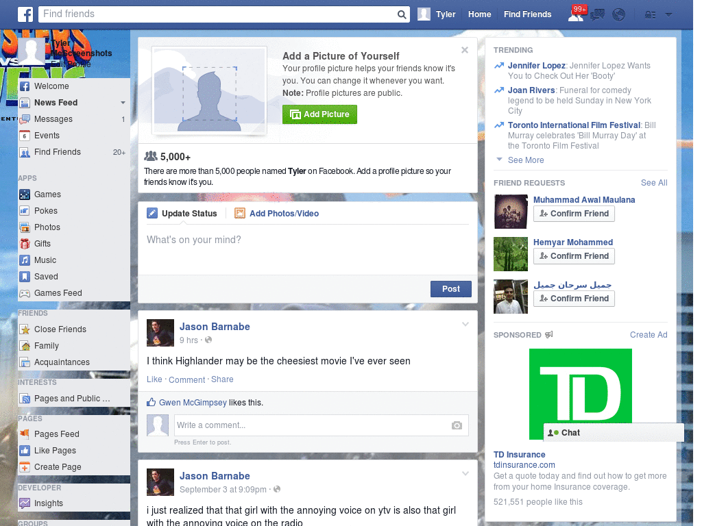Free Facebook Skin (592)