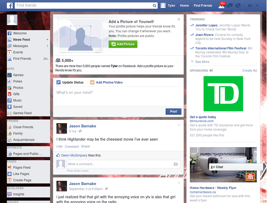 Big Facebook Skin (615)