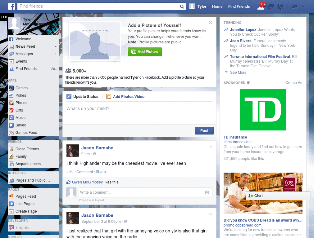 Free Facebook Skin (616)
