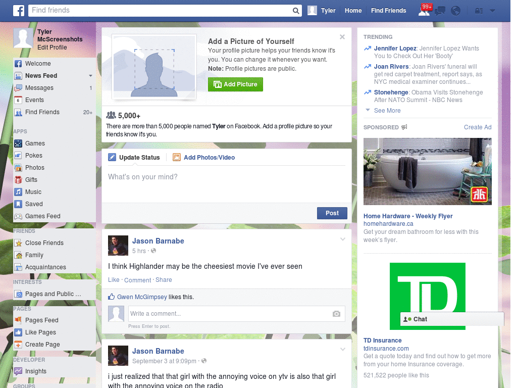 Extraordinary Facebook Skin (623)