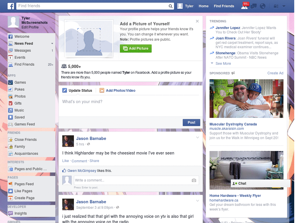 Beautiful Facebook Skin (647)