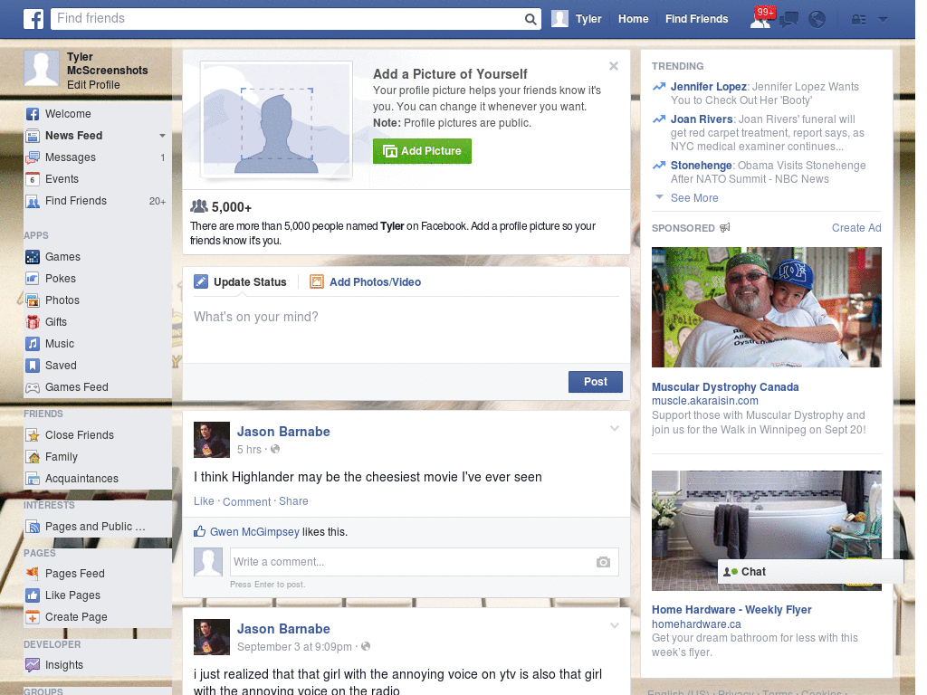 Owesome Facebook Skin (672)
