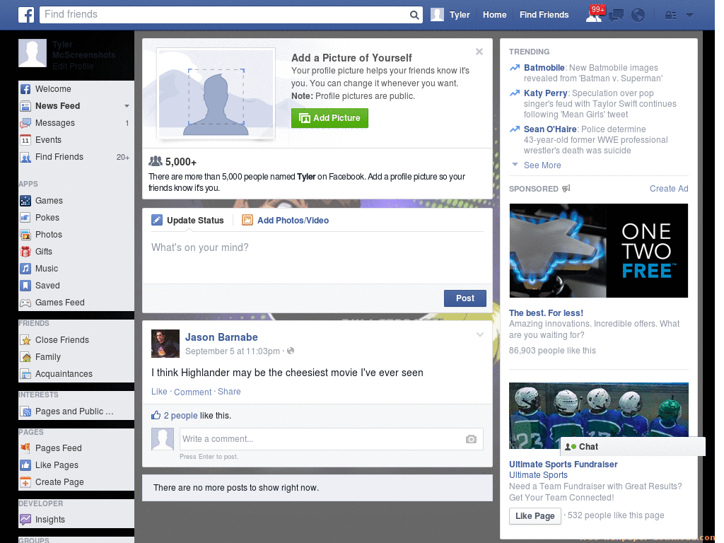 Cool Facebook Skin (678)