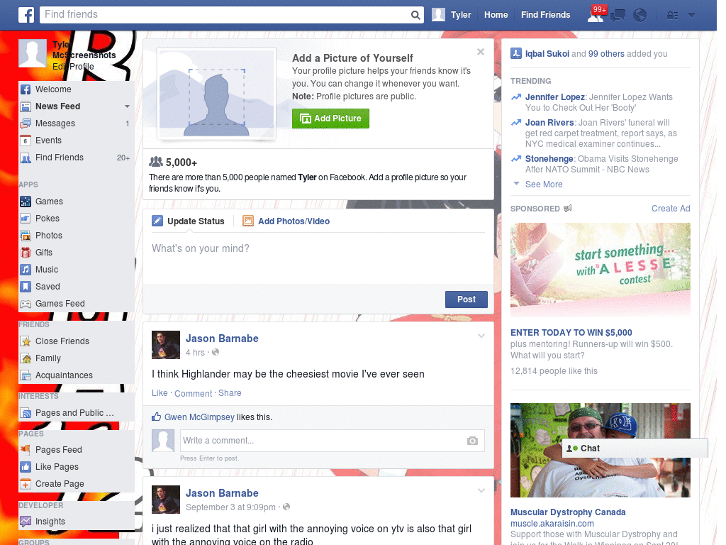 Fun Facebook Skin (694)