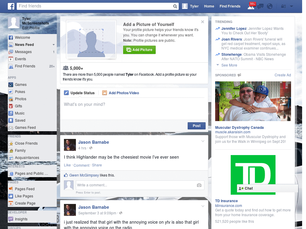 Free Facebook Skin (700)