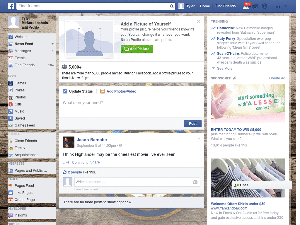 Big Facebook Skin (715)