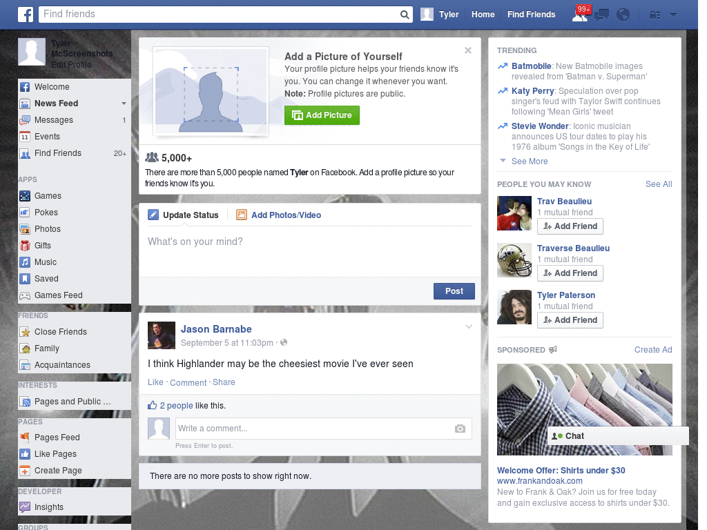 Free Facebook Skin (716)