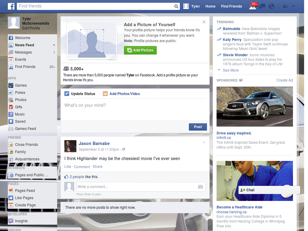 Cool Facebook Skin (727)