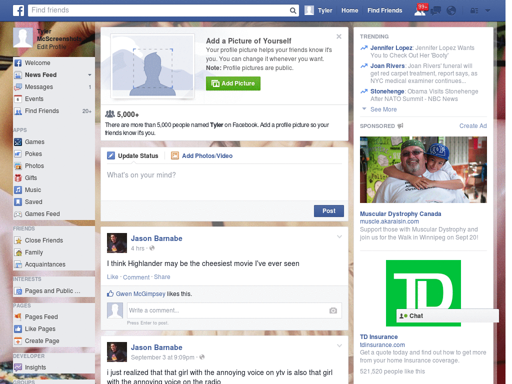 Beautiful Facebook Skin (732)