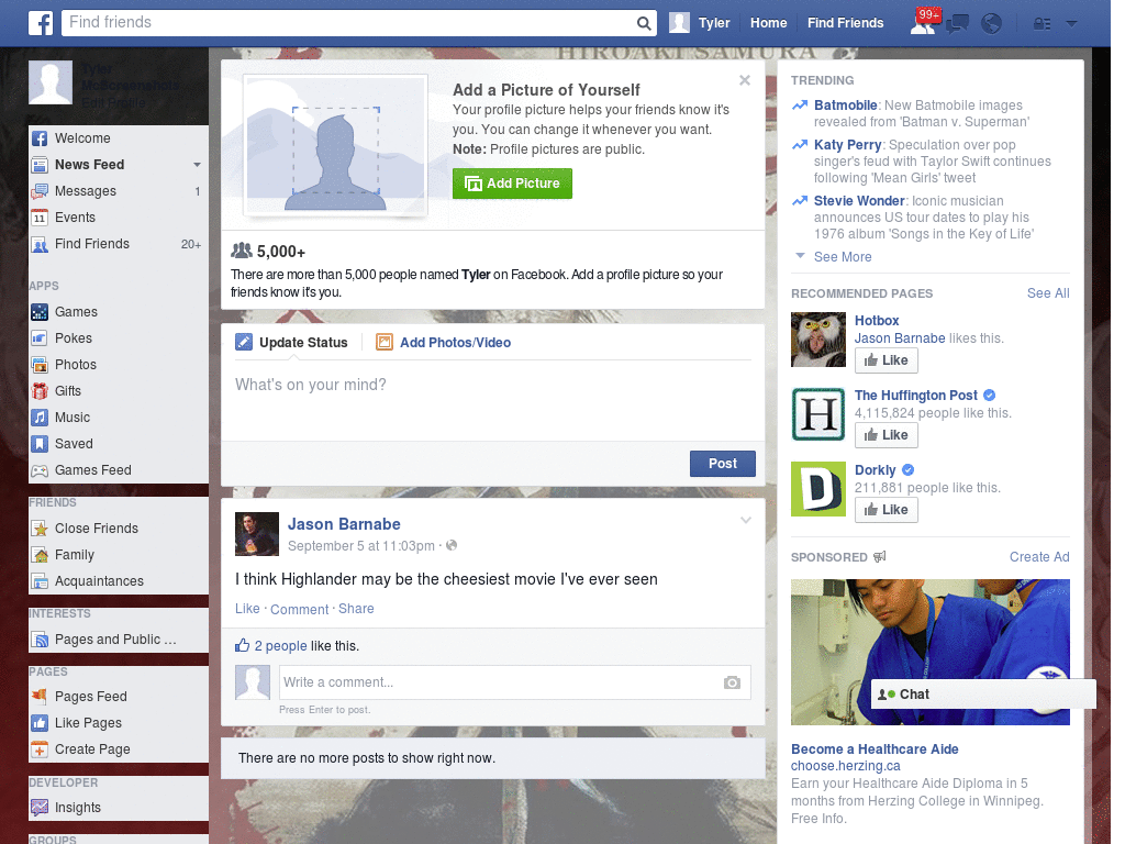 Free Facebook Skin (742)