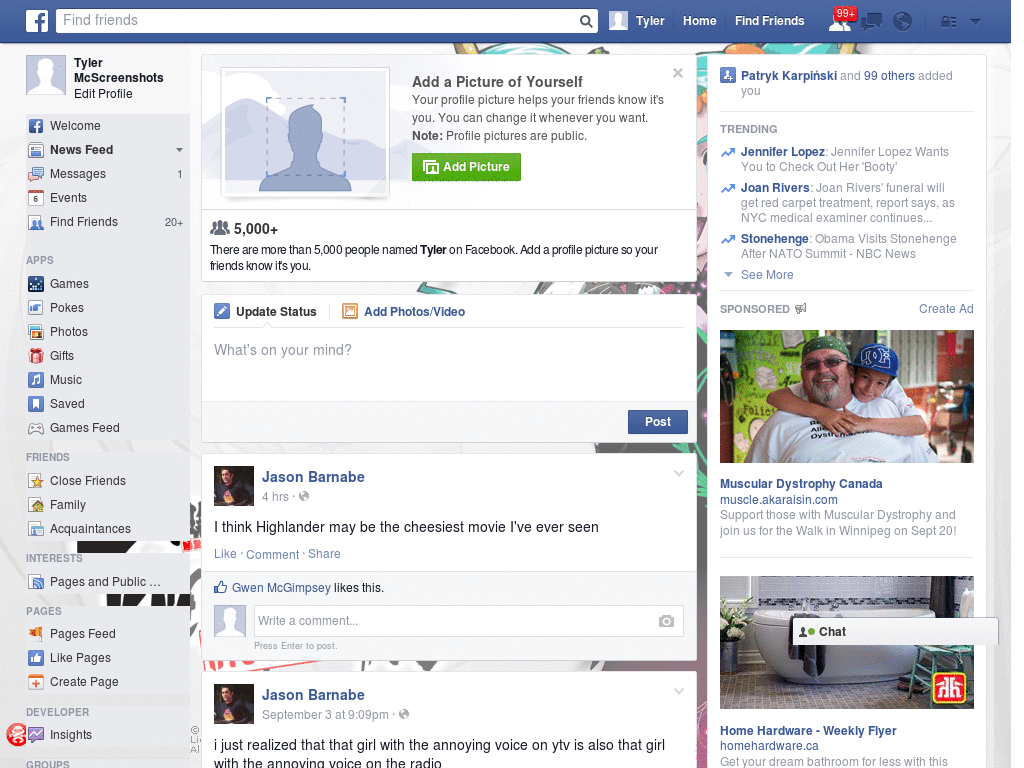 Free Facebook Skin (755)