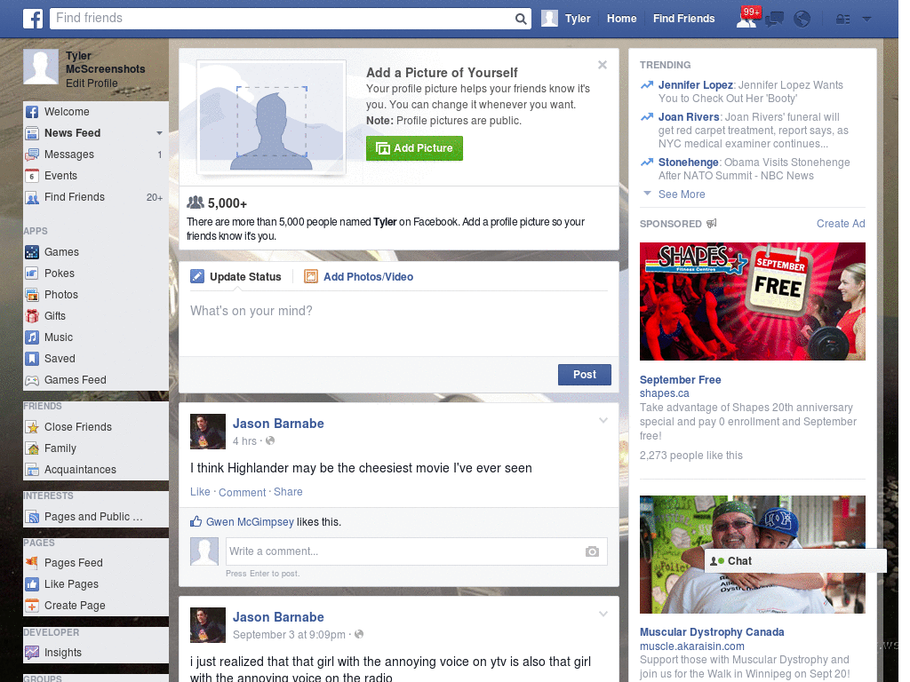 Wow Facebook Skin (757)