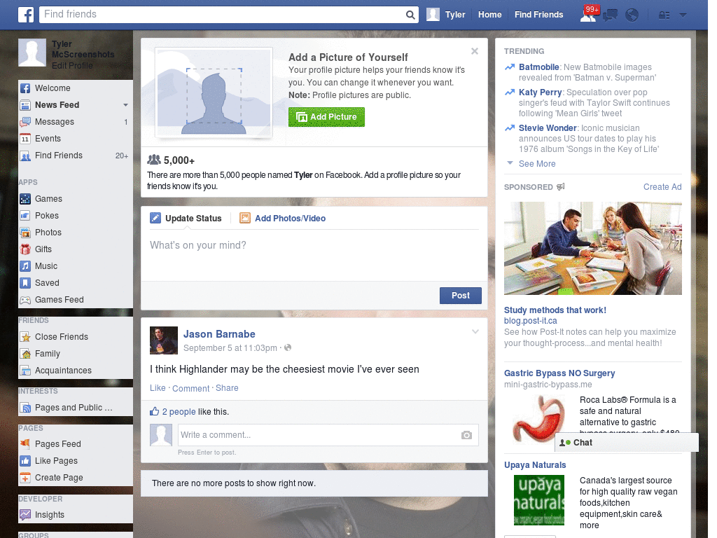 Beautiful Facebook Skin (765)