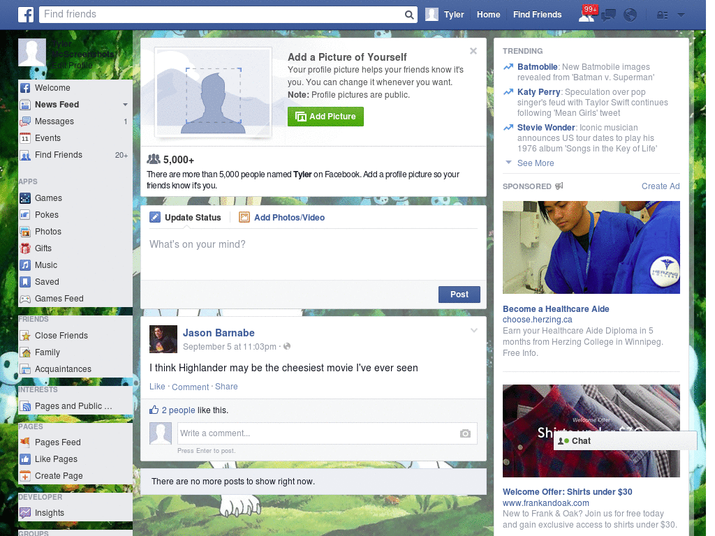 Transparant Facebook Skin (771)