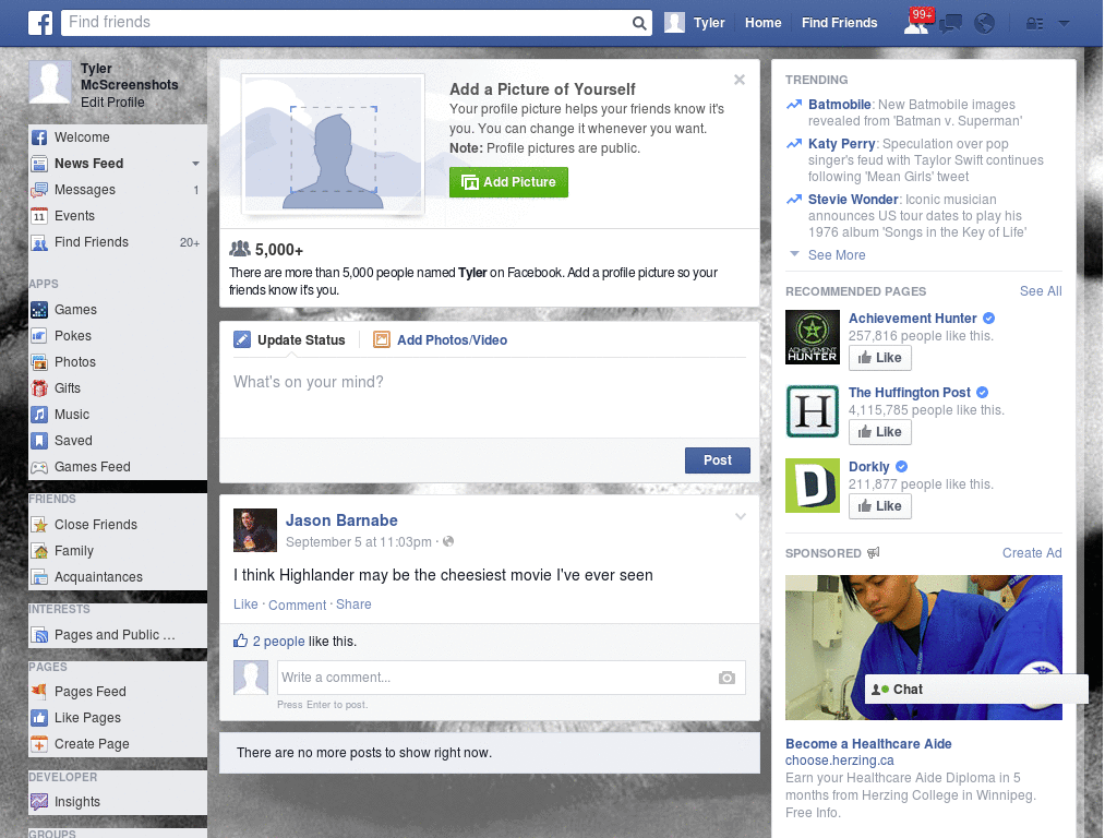 Beautiful Facebook Skin (776)