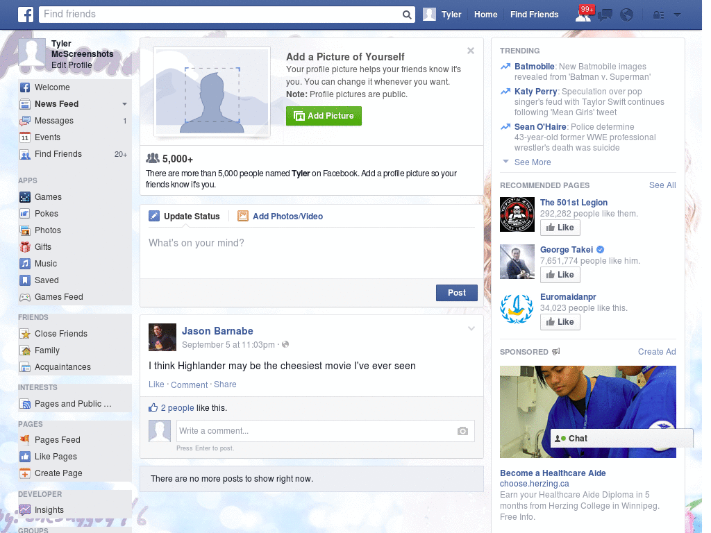 Free Facebook Skin (780)
