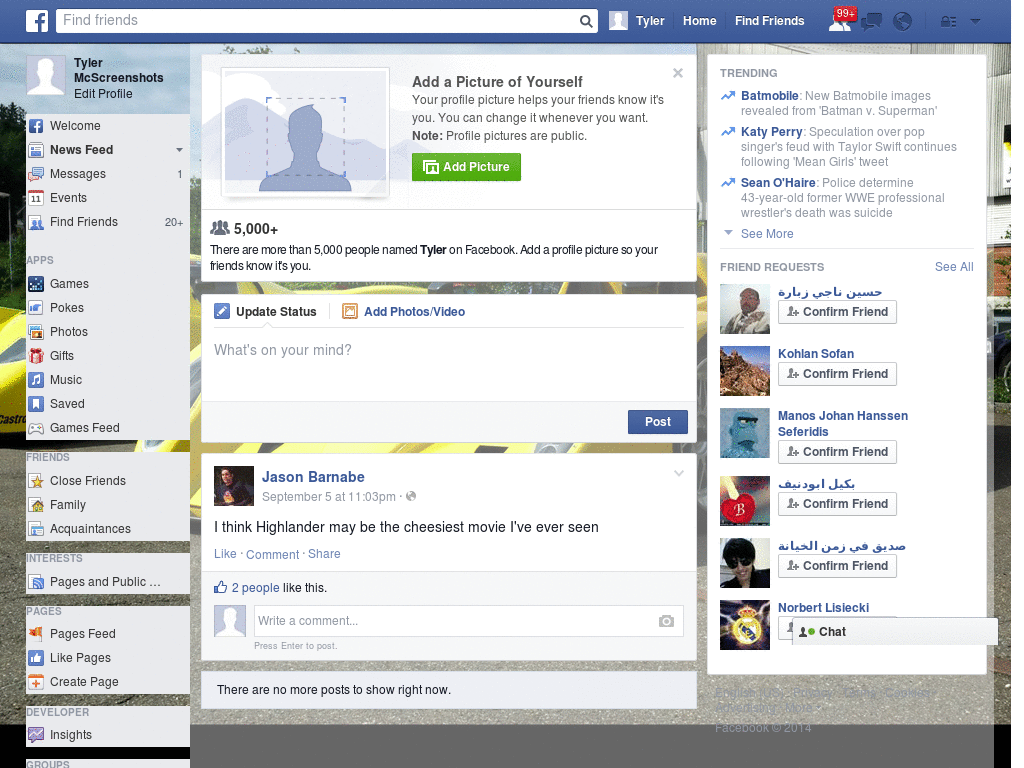 Smart Facebook Skin (796)