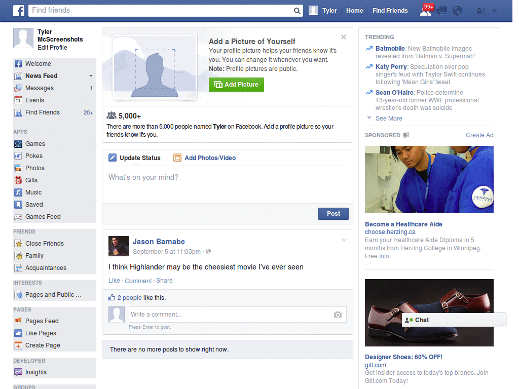 Owesome Facebook Skin (828)