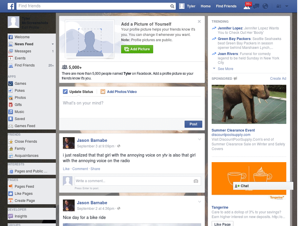 Nice Facebook Skin (844)