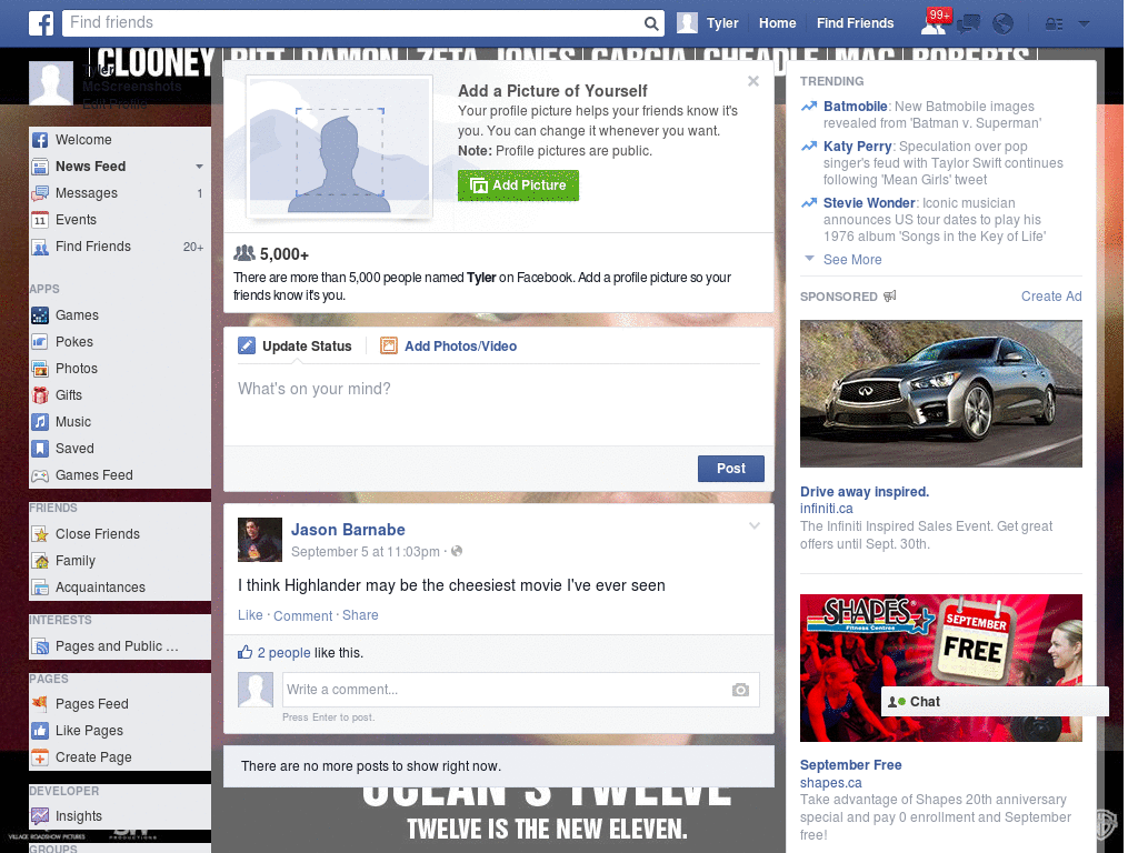 Owesome Facebook Skin (884)