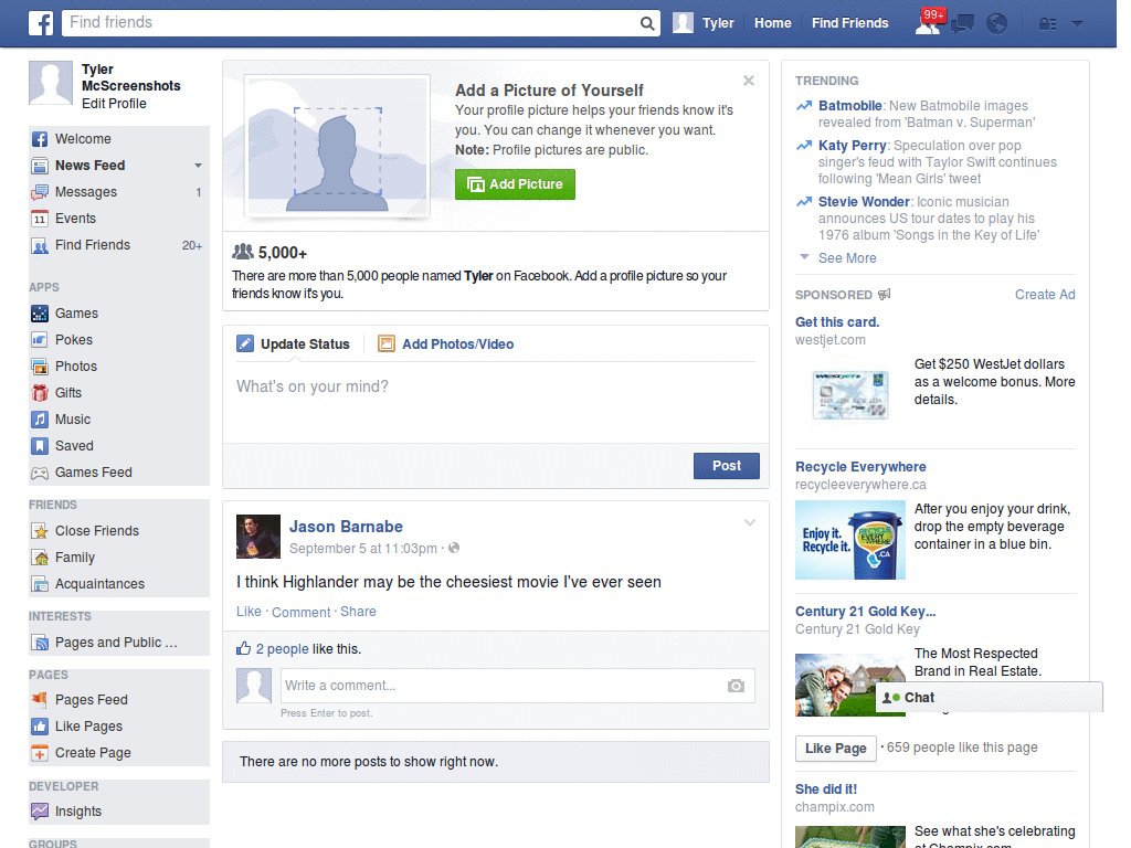 Owesome Facebook Skin (887)