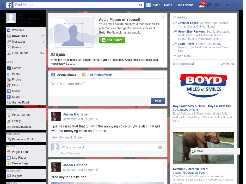 Free Facebook Skin (890)