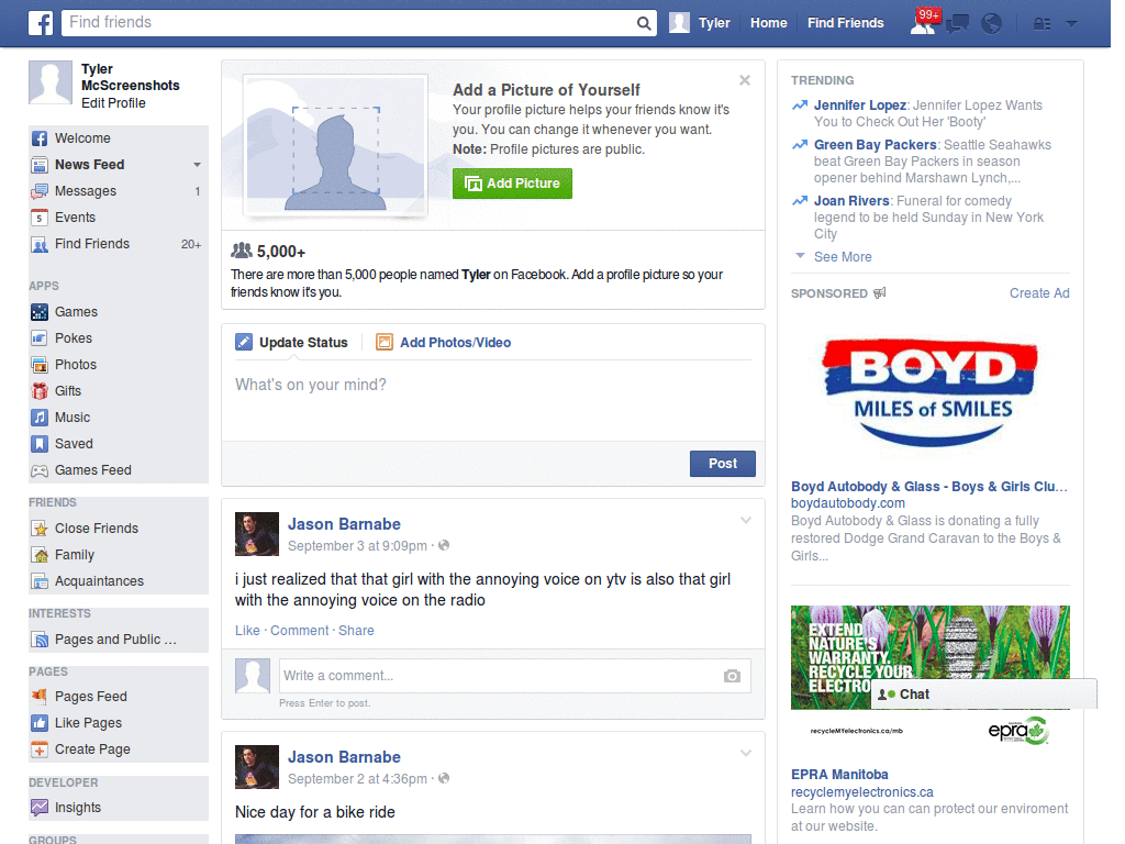 Smart Facebook Skin (899)